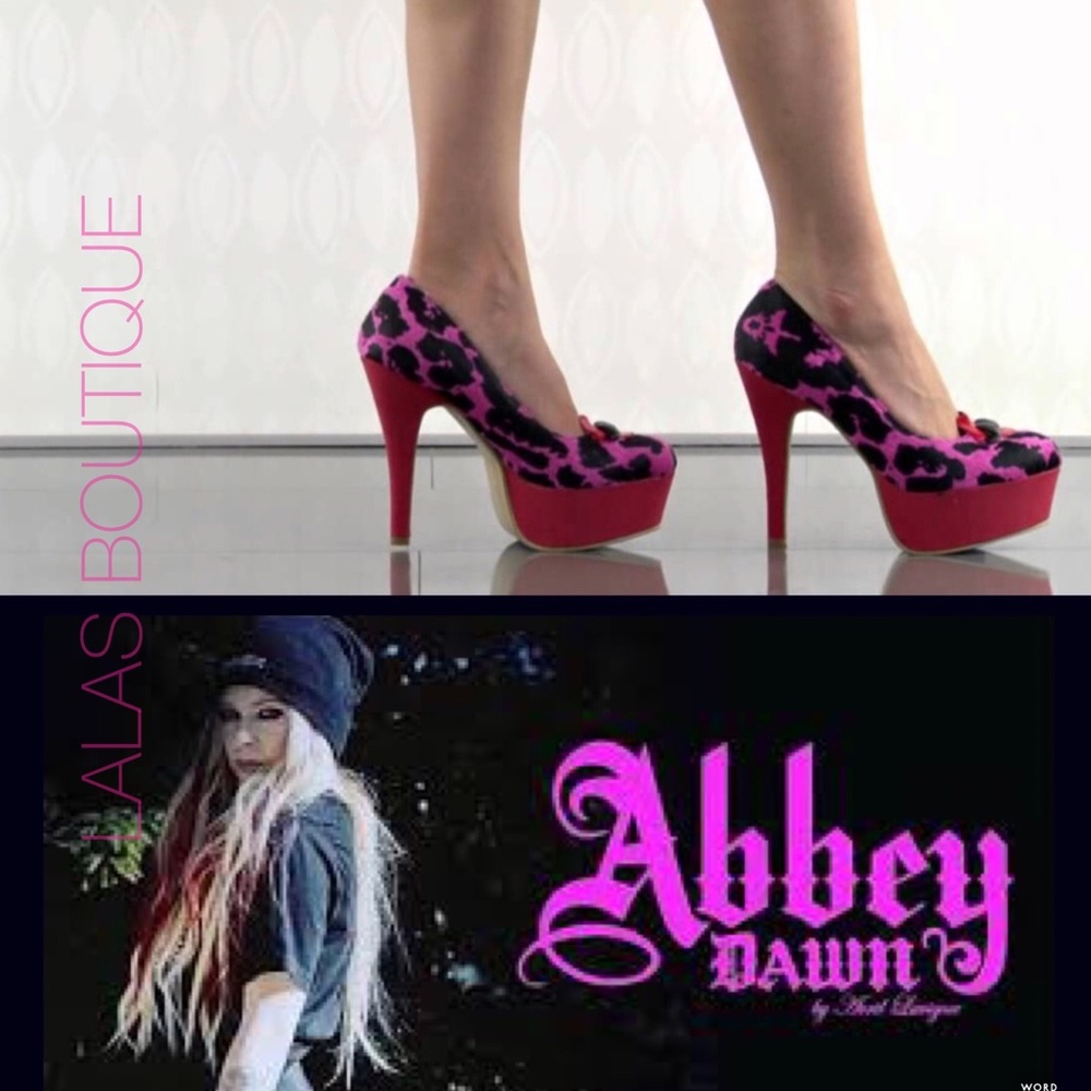 Abbey Dawn~Feel The Love Platform Heels~